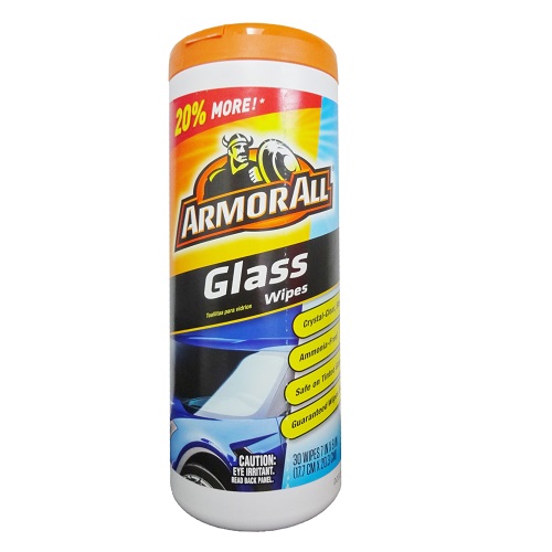 Armor All Glass Wipes 30ct 20% More - wholesale