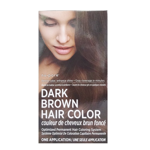 Nu-Pore Hair Color Dark Brown - wholesale