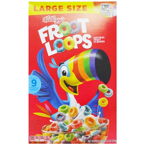 Kelloggs Cereal 13.2oz Froot Loops - wholesale