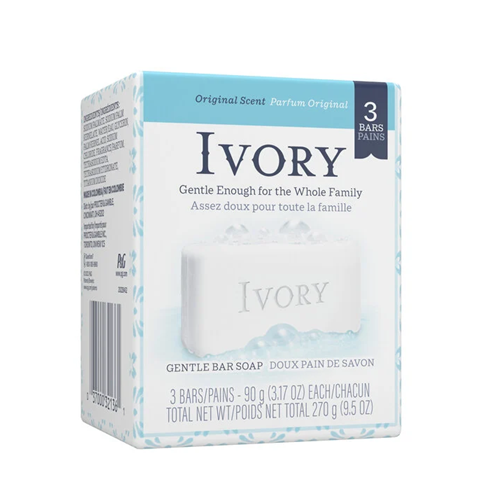 Ivory Gentle Bar Soap 3.17oz 3pk - wholesale