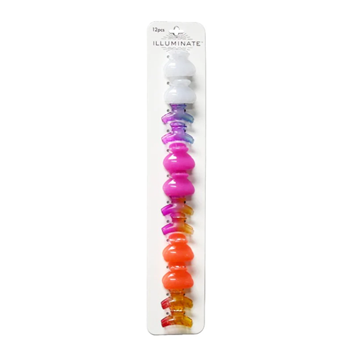 Hair Clips 12pk Smll Asst - wholesale
