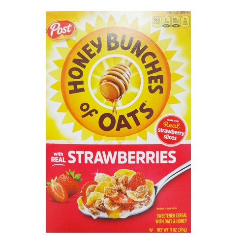 Post Hny Bnchs Of Oats 11oz Strawberries - wholesale