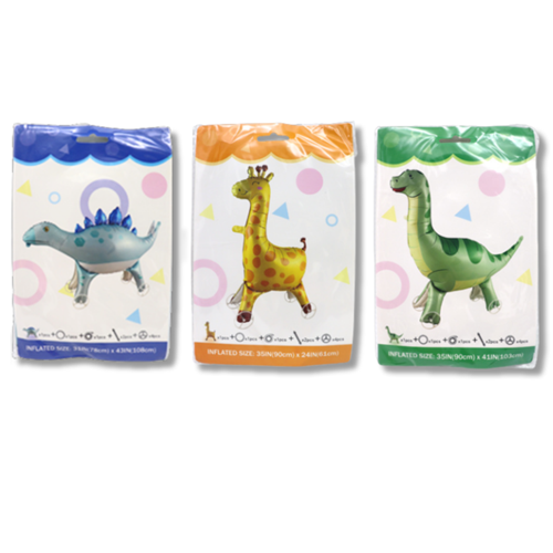Balloons Foil 35in Asst Animal - wholesale