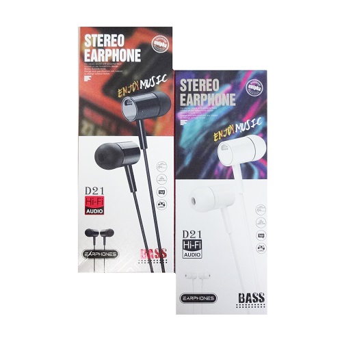 Stereo Earphones Asst Clrs - wholesale