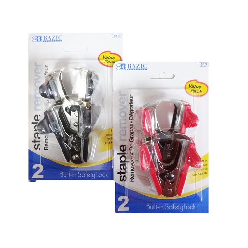 Stapler Remover 2pk Asst Clrs - wholesale