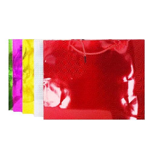 Gift Bags MD Hologram Asst Clrs - wholesale