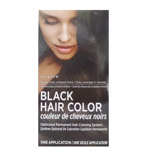 Nu-Pore Hair Color Black - wholesale