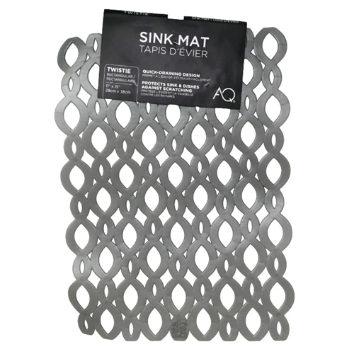 Sink Mat 11 X 15in Grey